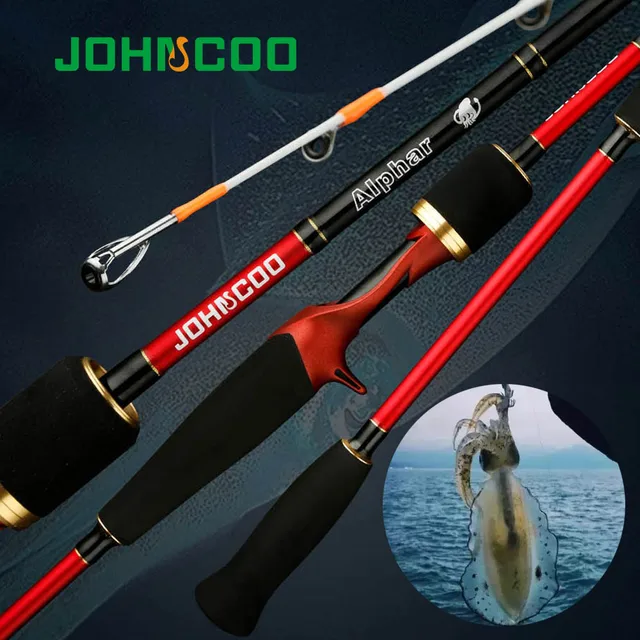 John Coo Alphar Cuttlefish Sea Fishing Rod Super Light 1