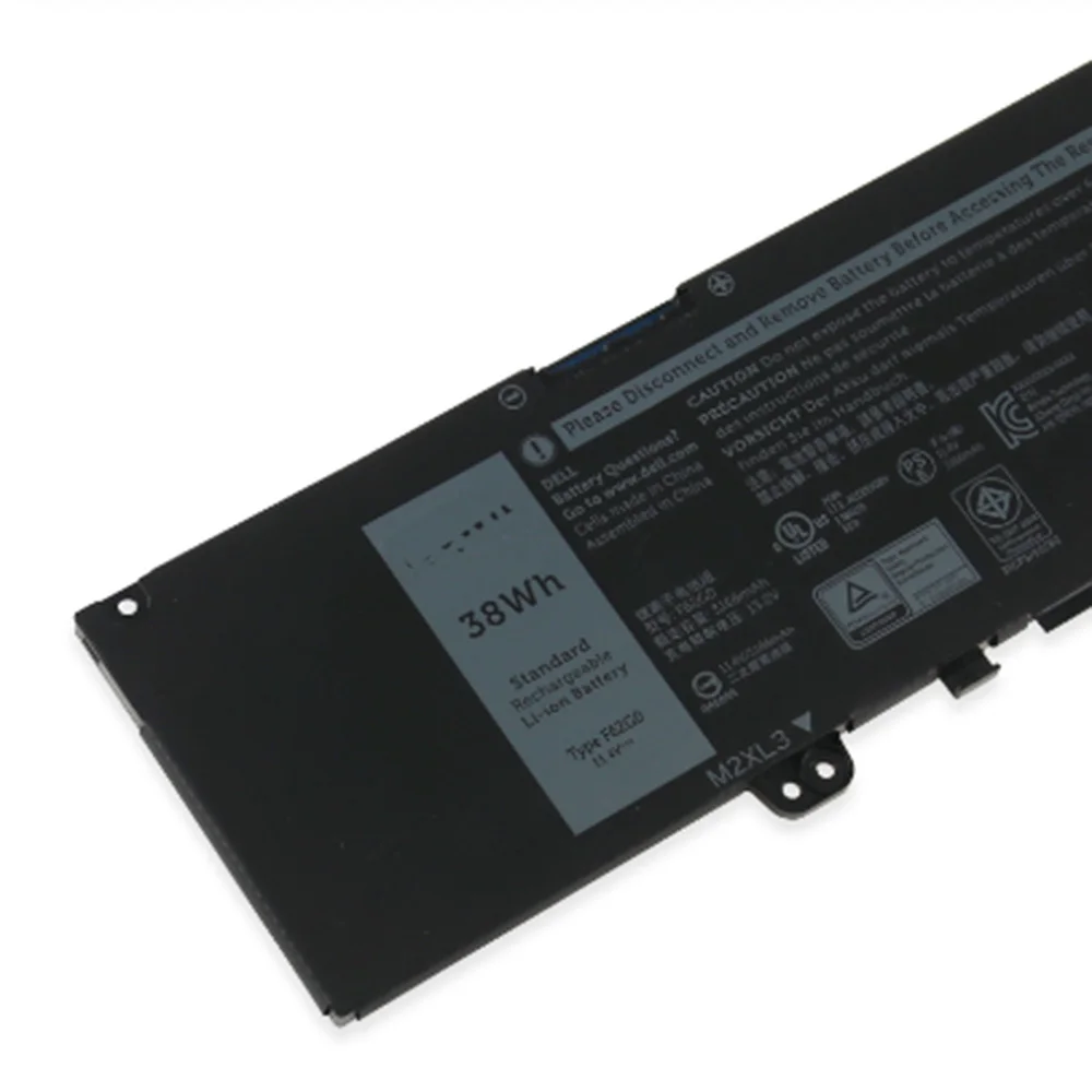 11,4 V 38WH F62G0 ноутбук Батарея для DELL Inspiron 13 5370 7370 7373 7380 7386 Vostro 5370 RPJC3 39DY5