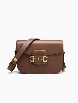 

2020 New Design Saddle Bag Vintage Handbag for Women Classic Shoulder Bag