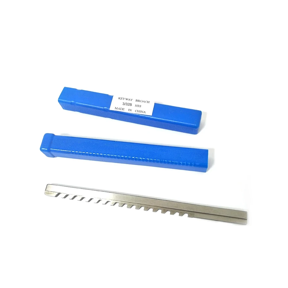 Inch Size High speed steel HSS Cutting Tool 3/32B Push Type Keyway Broach for CNC Broaching machine Metalworking | Инструменты
