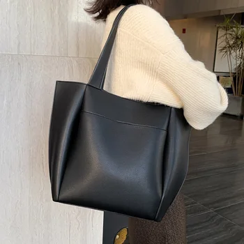 

2021 Hot Sale Trend Women Handbag Large Capacity Totes For Women High Quality PU Leather Shoulder Bags Ladies Sac A Main Purses