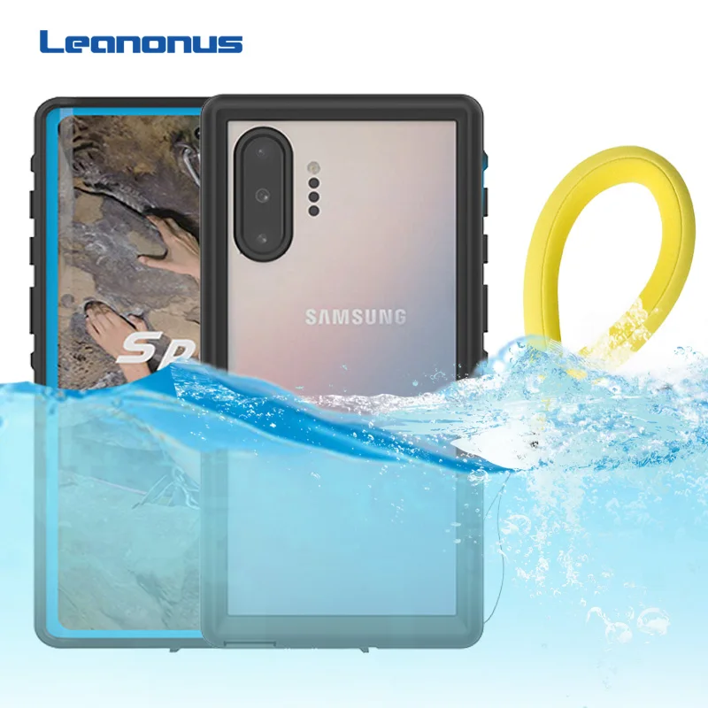 Для samsung Galaxy Note 10 Plus 5G чехол противоударный полная защита IP68 Водонепроницаемый