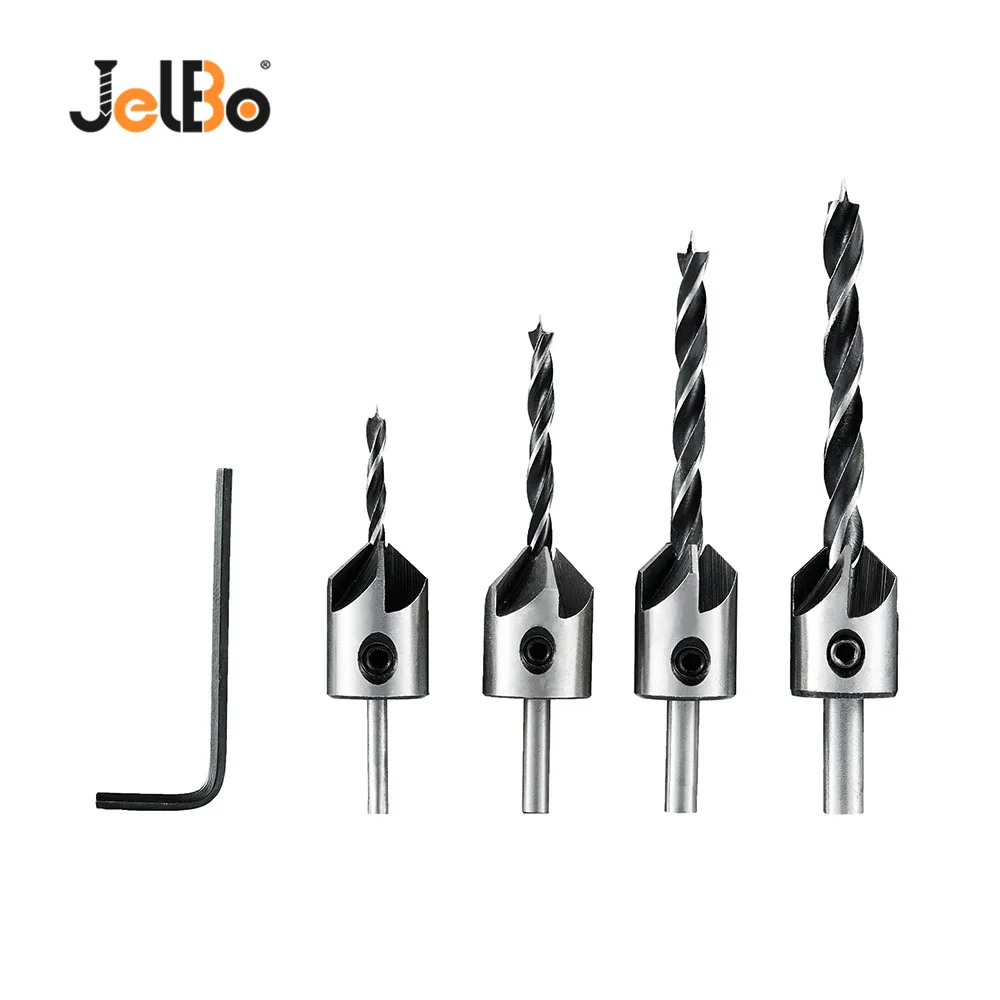 JelBo Instrumente de setare a bielor 4 în 1 Unelte electrice Bura de - Burghiu - Fotografie 1
