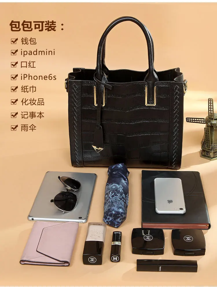 Bolsas Feminina роскошные сумки женские сумки дизайнерские Bolso Mujer женские ручные сумки из натуральной кожи Сумка серая Аллигатор жесткий