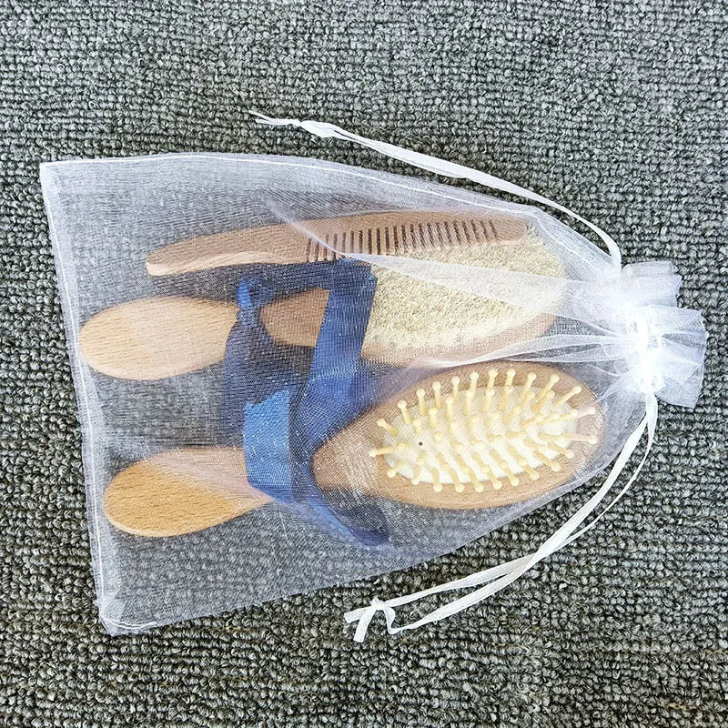 Personalized Baby Gift Newborn Hair Brush and Comb Baby Keepsake Wood Bristle Toddler Comb Shower Gift baby hair brush comb