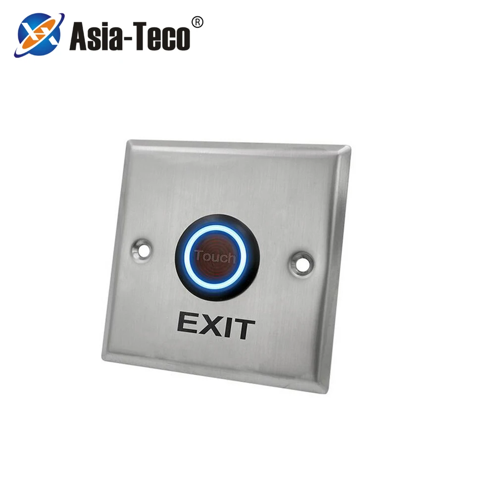 

Stainless Steel Door Bell Switch Infrared No Touch Panel For Access Control Electric Lock Door Exit Push release Button ST86