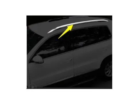 Для Volkswagen Tiguan Декоративная полоса, Tiguan световая полоса окна, 10-17 багажная стойка, ремонт - Цвет: Лаванда