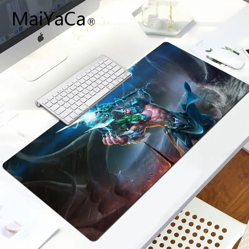 LockEdge 30X90cm MaiYaCa Забавный Hearthstone Противоскользящий прочный силиконовый компьютерный коврик большой коврик для мыши Lockedge компьютерный коврик для ПК - Цвет: LockEdge 30X90cm
