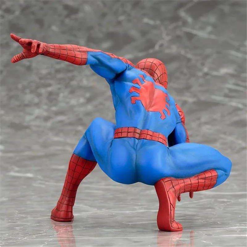 Cheng yuan аниме KOTOBUKIYA artfx+ Marvel красный Удивительный Человек-паук Гараж Комплект украшения