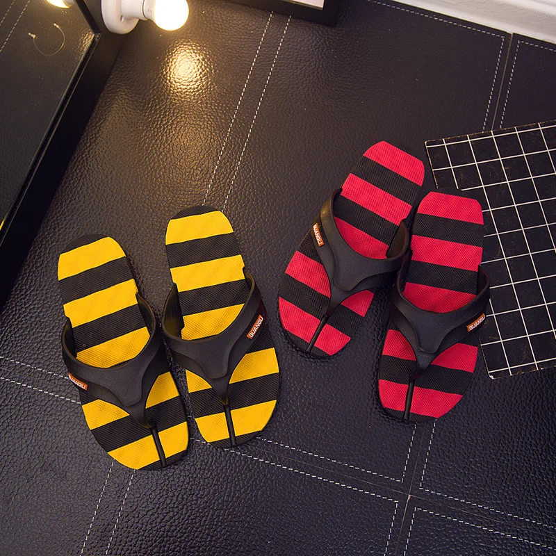 

Men And Women Flip-flops Couples Fashion Outer Wear Simple Household Indoor Sandals Anti-slip Sandals Trend