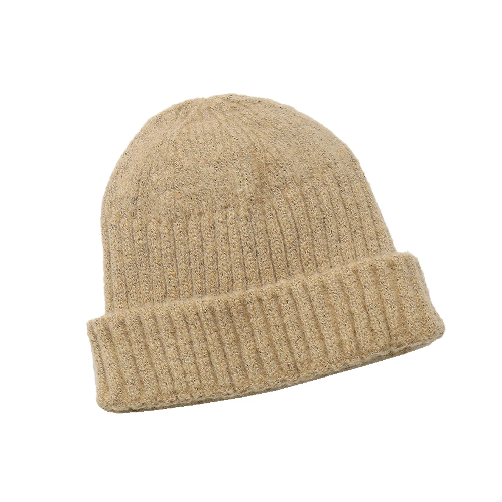 7 цветов, шерстяная шапка, повседневная, Skullies Beanies, для женщин и мужчин, теплая шапка, ветрозащитная, для улицы, аксессуары - Цвет: 6