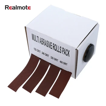 

Realmote Abrasive Belt Boxed Removable Diamond Gauze Cloth Roll Soft Used In Grinding Dry Crocking Metallic Glass