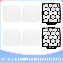 Reemplazo 1 filtro Hepa + 1 de espuma y filtro de fieltro Kit tiburón LA300 LA301 LA322 LA502 ADV aspiradora vertical piezas de limpiador