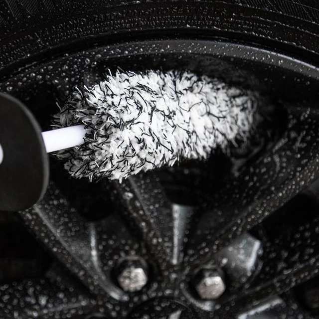 DetailingKing Bendable Car Wheel Brush Non- Scratches for Washing Cleaning  Car Rims Spokes Wheel Barrel Brake Caliper - AliExpress