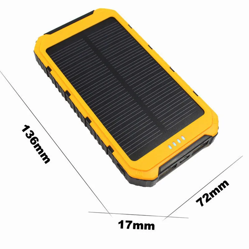 

Solar Energy Mobile Power Bank Nesting Portable Wear-resistant Mobile Power Box ING-SHIPPING