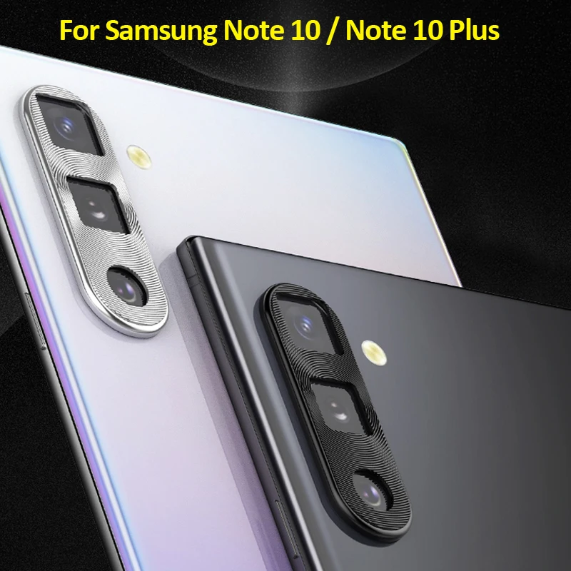 

Luxury Camera Lens Protector Ring Aluminum For Samsung Galaxy Note 10 Plus Camera Lens Protection Cover For Galaxy Note 10 10+