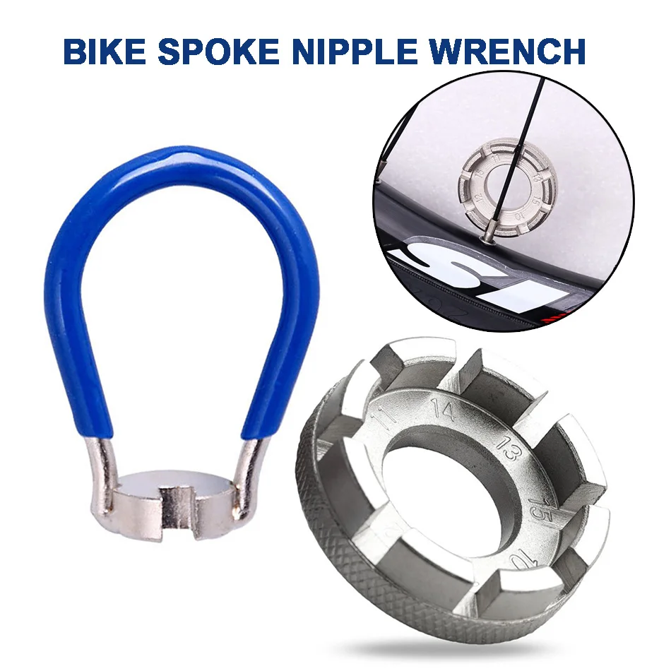 Steel Wrench For Bicycle Bike Bicycle Spoke Wrench Cycling Bike Repair TooRCUS 