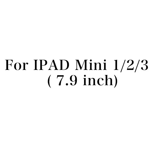 Для Apple IPad 2, 3, 4, 5, 6, 9,7 Pro 11 закаленное Стекло для IPad Air 2 Mini 3 10,5 10,2 Мини-Платье на возраст 2, 3, 4, 5, Экран протектор Стекло - Цвет: For iPad Mini 123
