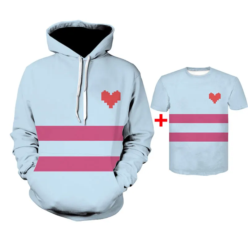 Unisex Black Game Anime Undertale Coat Sweater Sweatshirt Hoodie S XXXL#1