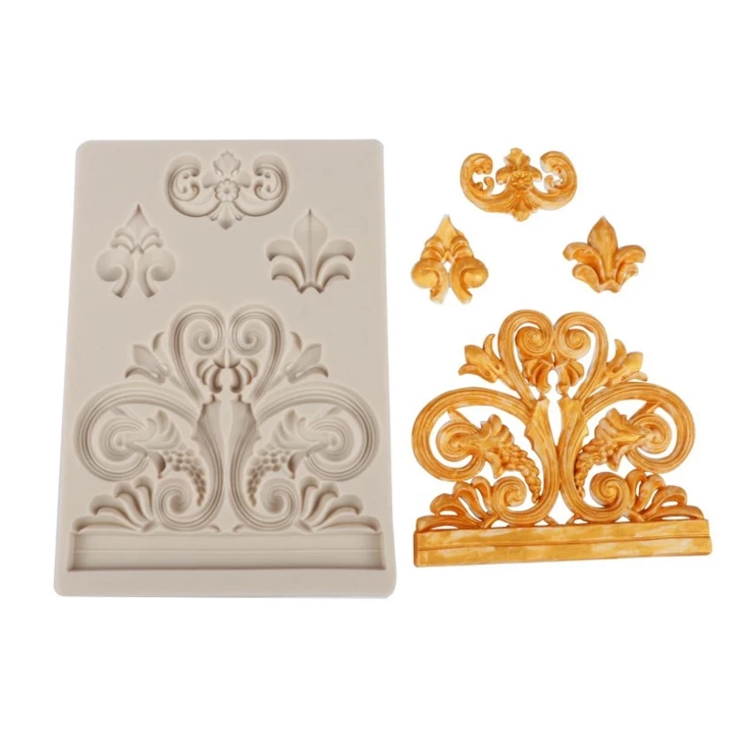 Декоративная силиконовая форма печенья сахарные для выпечки шоколада|Формы