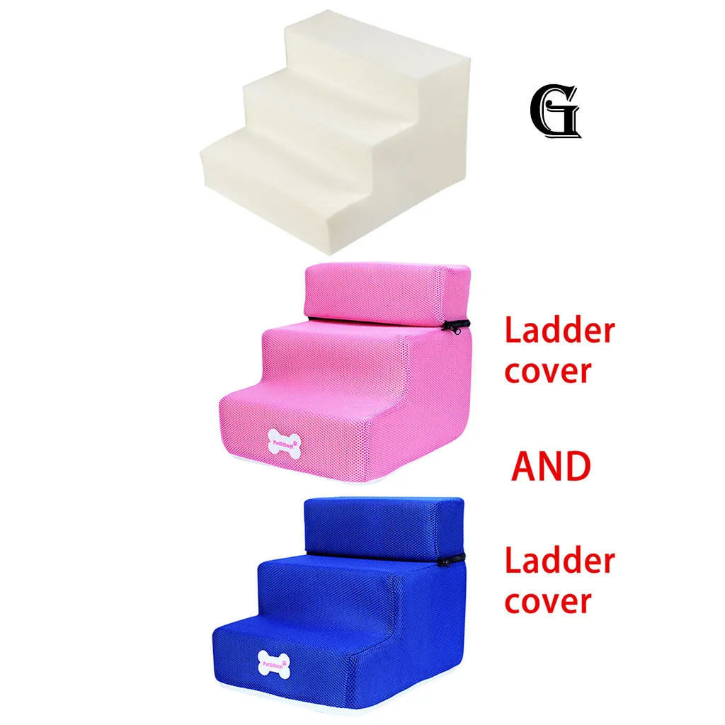 G Коврик для собак, 3 ступени, сетчатый, для домашних животных, нескользящий, нижняя лестница и лестница, комбинированный чехол, кровать для собак hondenmand, домик для собак - Цвет: G