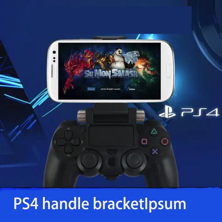 

Adjustable PS4 Game Pad Handle Mobile Phone Bracket Clip Android Handle Clip Angle Bracket Streaming Tight Fit