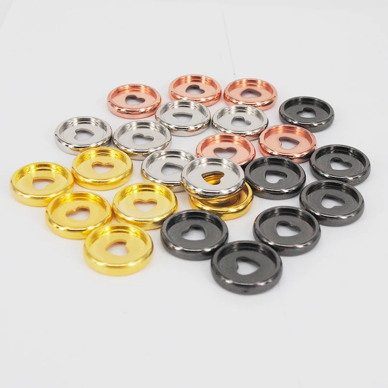 36pcs 24mm Binder Rings for Notebook Plastic Mushroom Rings Binding Planner Binding Discs Notebook Discs Binder Office Supplies