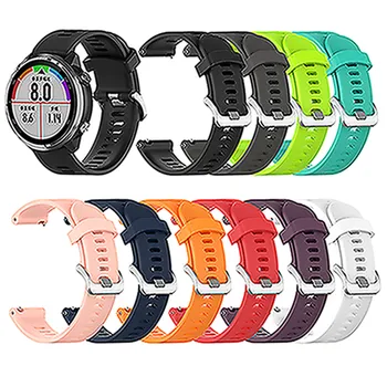 

Silicone Sports Watch Band for Garmin Forerunner 645 Watch 20MM Sports Watchband Strap for Garmin Forerunner 645 Watch