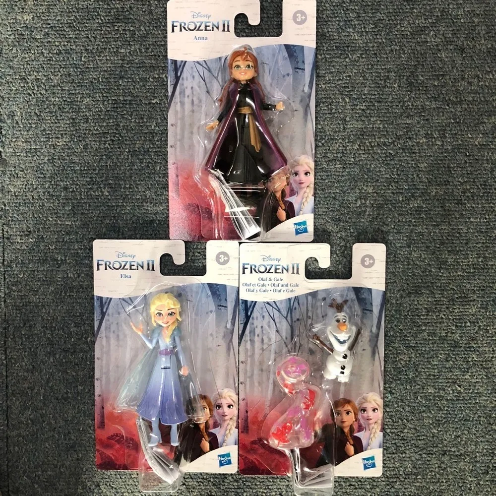 Disney Frozen II Mini Figures Anna Olaf & Gale Elsa 
