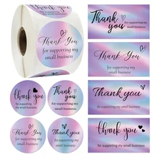 

Greeting Cards Thank You Card Reflective Holographic Silver Thank You Note Card A Card with Blessings Can Be Written on The Back