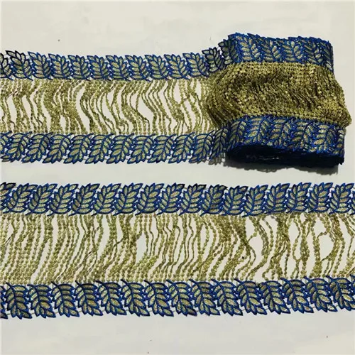 10yards Mix бежевые хлопковые кружева планки DIY Hometexile одежда edge-сверлильный Хлопок ленты хлопок Материал XM111803 - Цвет: same as picture