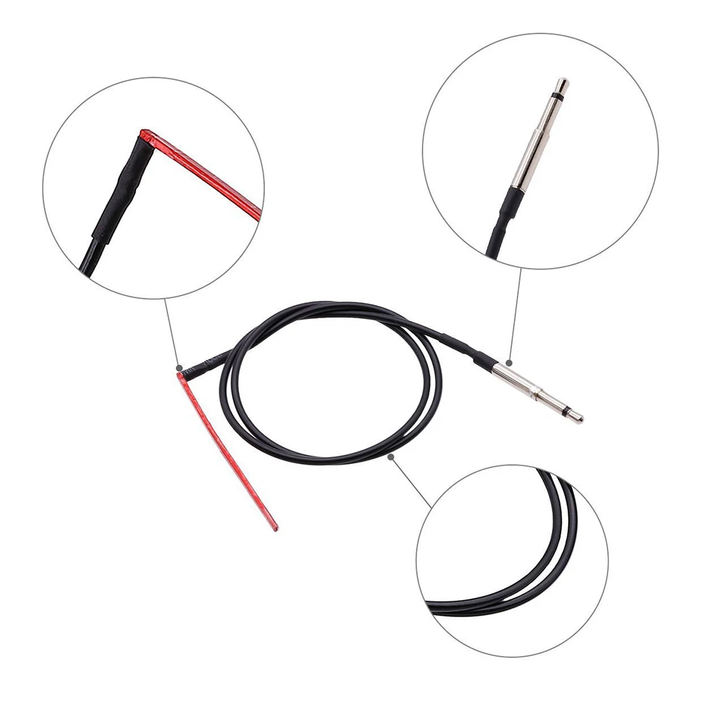 Rod Ukulele Piezo Pickup Under-saddle Pickup With 2.5 Jack For Uke Guitar