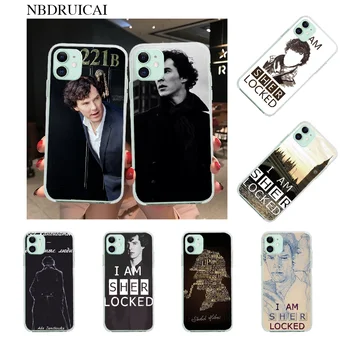 

NBDRUICAI Sherlock Holmes Phone Case for iPhone 11 pro XS MAX 8 7 6 6S Plus X 5S SE XR cover