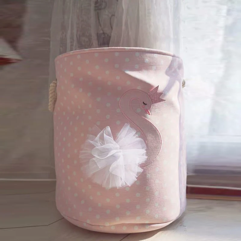 סל כביסה / אחסון משחקים לילדות 4