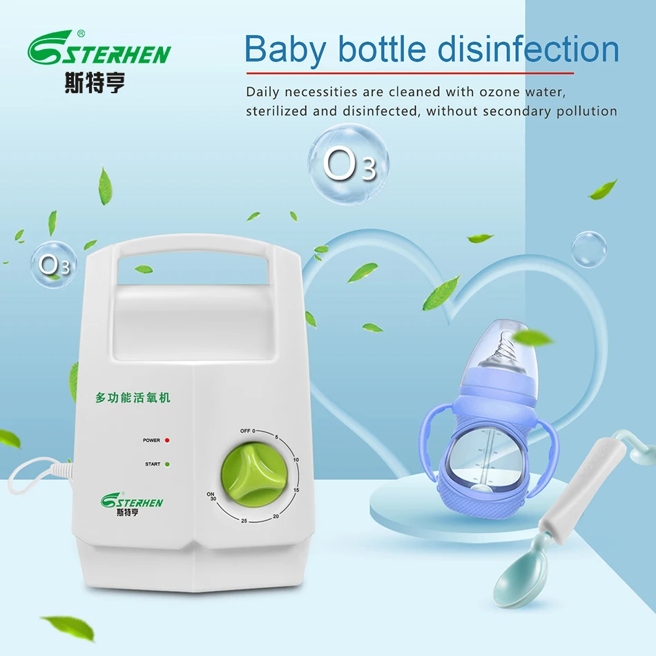 sterhen ozone generator 220v O3 Timer Air Purifiers ozone purifier Vegetable washing machine Kill bacteria in water