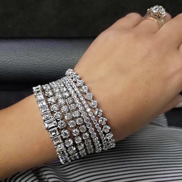 luxury diamond bracelets for women
