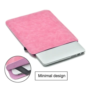 

Mouse Pad Pouch NoteBook Case For HP X360 13 MacBook Air 12 13 Cover Retina Pro 13.3 15.4 15.6 16“ Laptop Sleeve Leather Bag