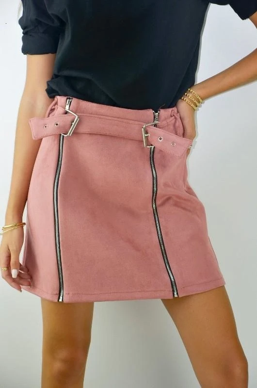 GREYMODA FALDA MUJER ANTELINA CREMALLERAS серый Moda
