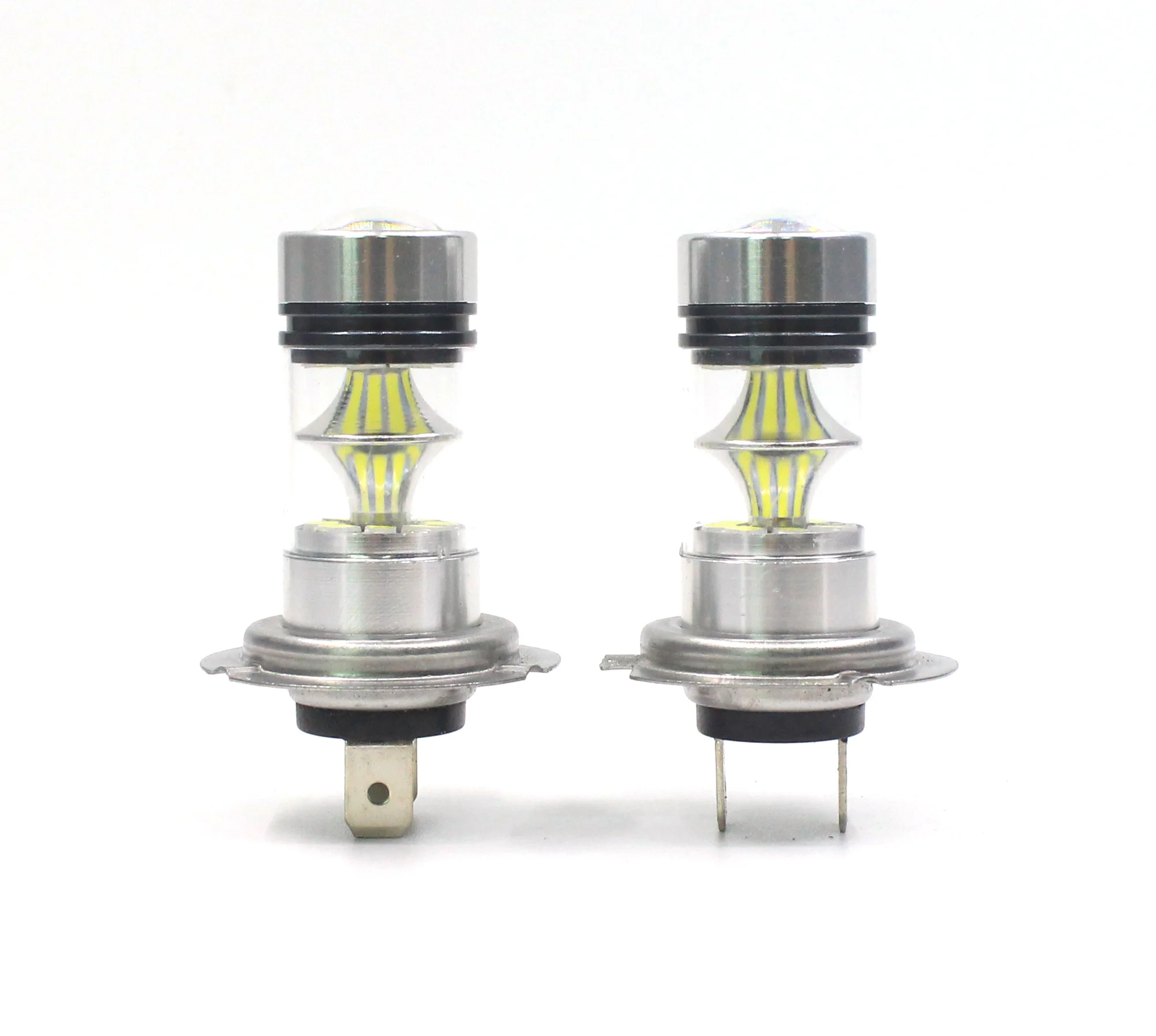 2X светодиодный высокое Мощность туман светильник H7 20smd 12V 6500K белый светодиодный светильник LED DRL Автомобильные светодиодные лампы туман светильник
