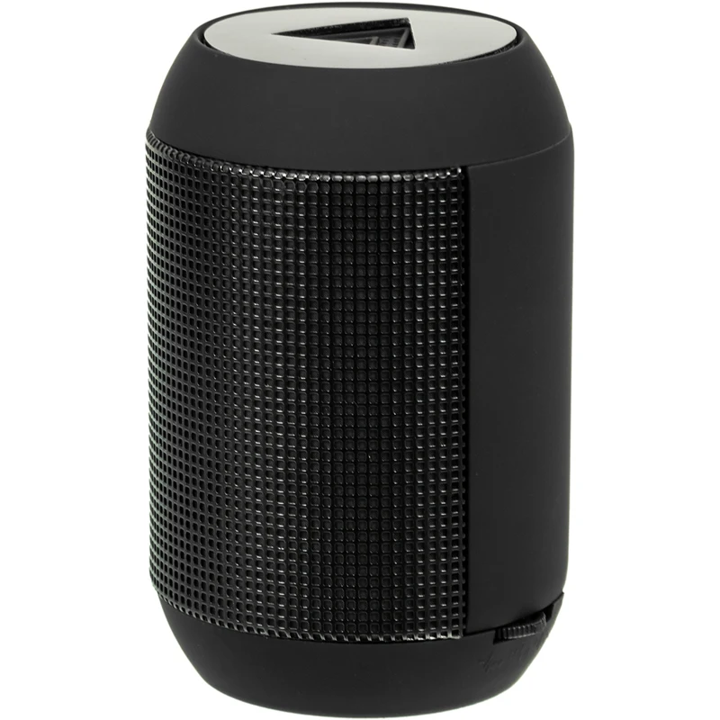Колонка порт. Ginzzu GM-999C черный 3W 2.0 BT/3.5Jack/USB 2200mAh