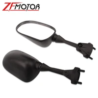 Rear Wing View Side Glass MIRROR Black Rearview Mirrors for Kawasaki Ninja ZX-6R ZX6R 2005-2008 ZX-10R ZX10R 2004 2007 2006 2005 2