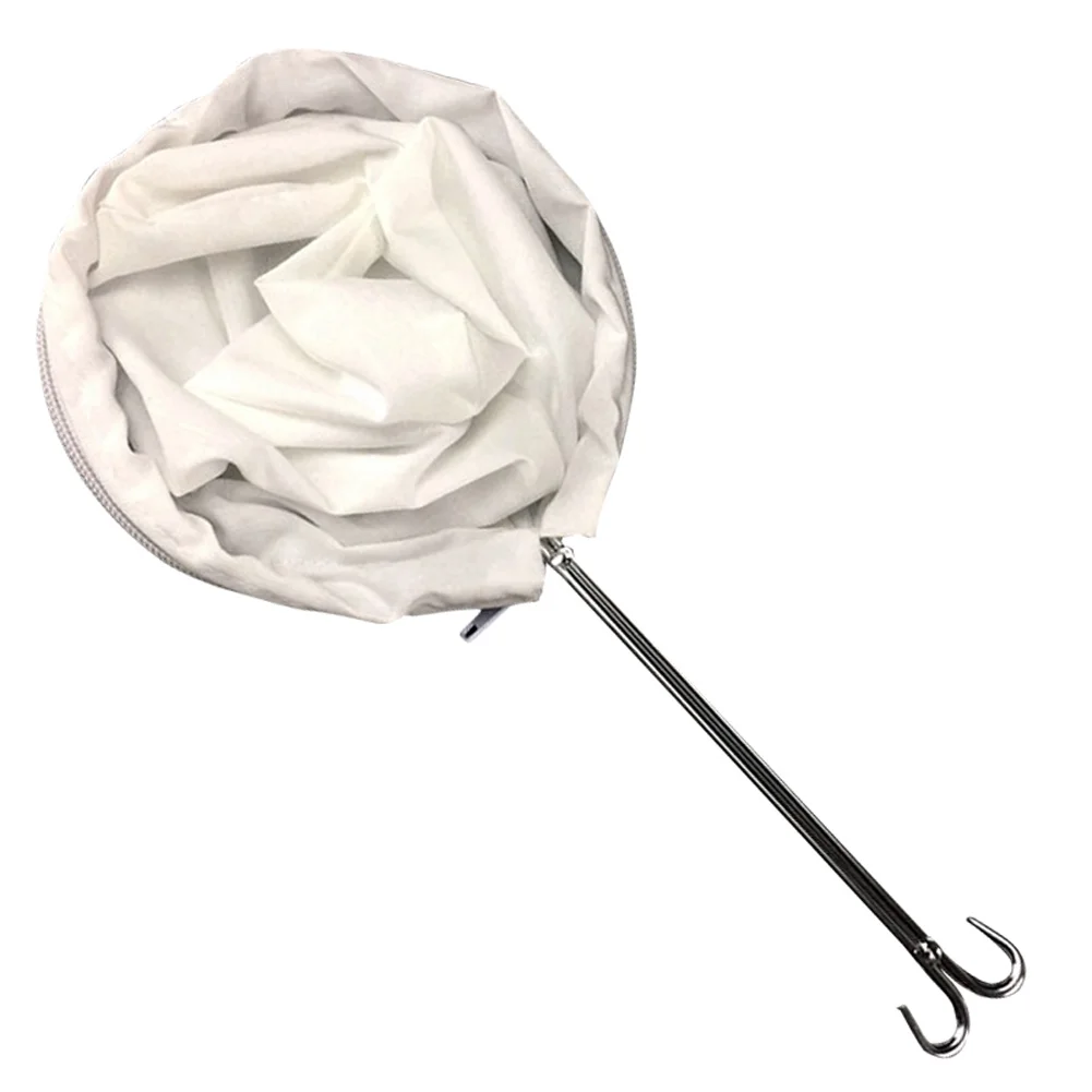 Tea Filter Bag Ring Nut Milk Coffee Drip Strainer Stainless Steel Tea Filter JS21