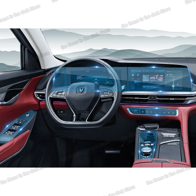 Медиасистема для салона автомобиля Защитная пленка экрана gps наклейка против