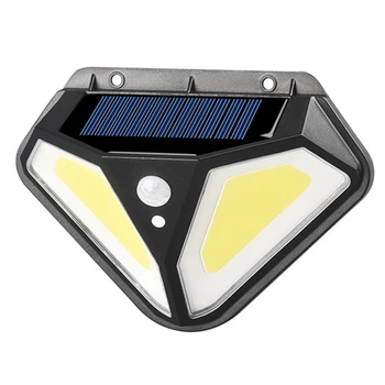 

PIR Motion Sensor LED Solar Light Waterproof IP65 Solar Lamp Power Sunlight Garden Decoration Street Porch Garage Lantern 3 mode