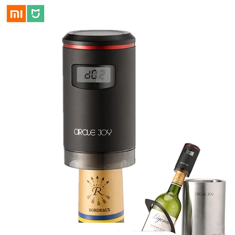Xiaomi Circle Joy перезаряжаемая умная электрическая вакуумная пробка для вина