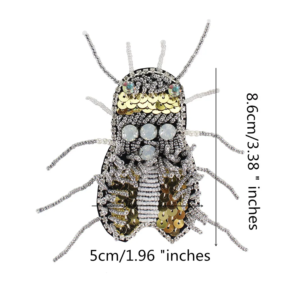 Стразы в виде стрекозы, бабочки, пчелы, насекомые, Скорпион, кристаллы, нашивки для обуви, сумки, швейная одежда, аппликация TH862