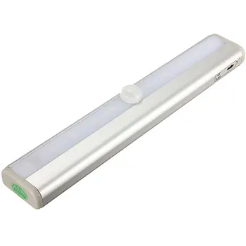 

10 LED PIR SENSOR LIGHT STRIP LAMP LIGHTING PR LADDER DRAWER CABINET WARDROBE