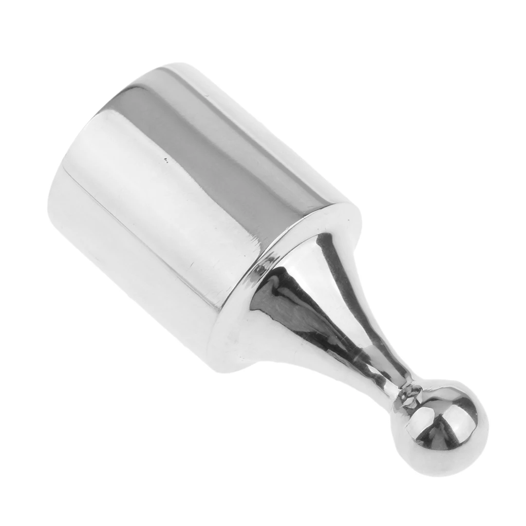 Bimini Top Eye End Cap Boat Fittings Stainless Steel Marine Hardware, Fits 7/8 inch 22mm OD Round Tube, Silver