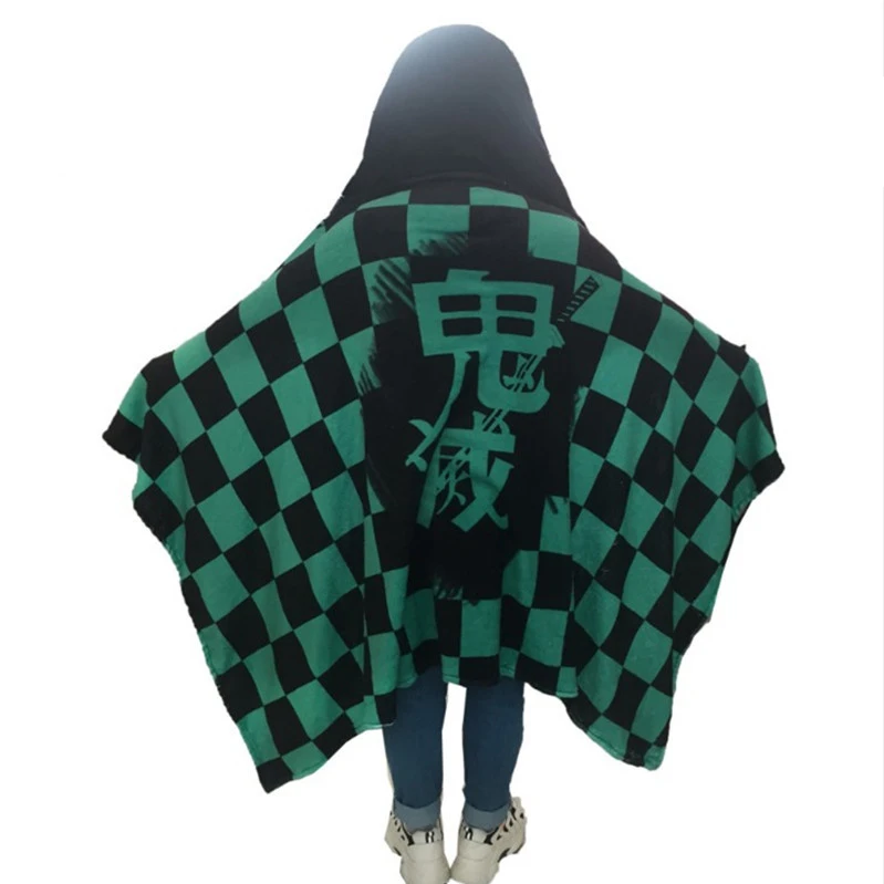 1x1,6 м аниме демон убийца: Kimetsu no yaaba одеяло коврик гобелен мягкое покрывало пляжное полотенце коврик одеяло стол пляжное полотенце