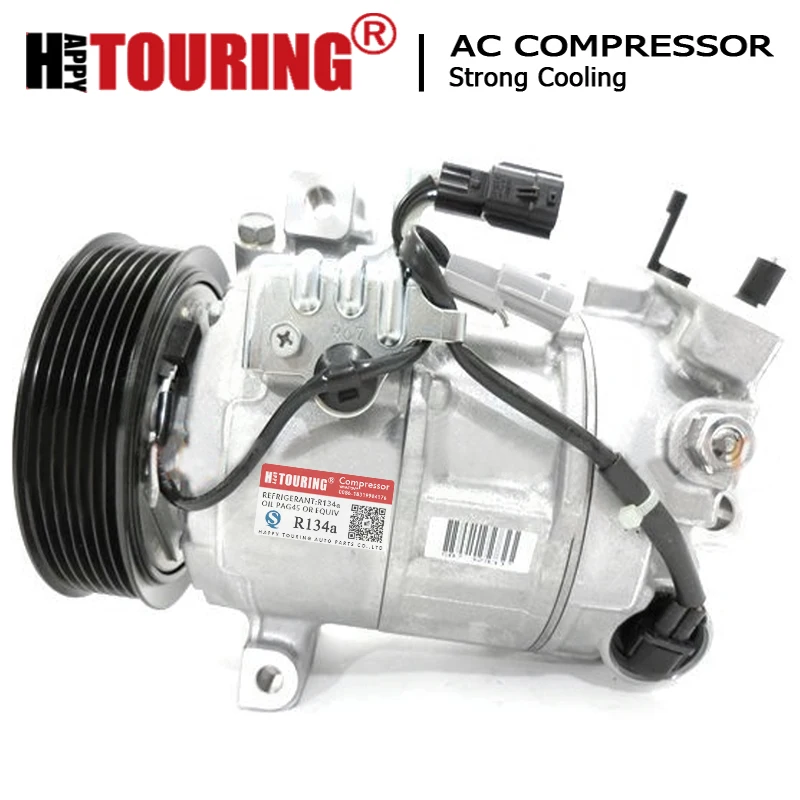 

6SBH14C Auto Air Conditioning A/C Ac Compressor For Nissan X-Trail NT32 2013-2019 92600-4CE1A 447250-1510 926004CE1A 4472501510